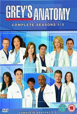 Grey's Anatomy - Seasons 1-5 (15) 29 Disc - CeX (IE): - Buy, Sell